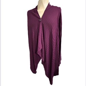 Women’s Dana Buchman Cardigan with One Button Closure